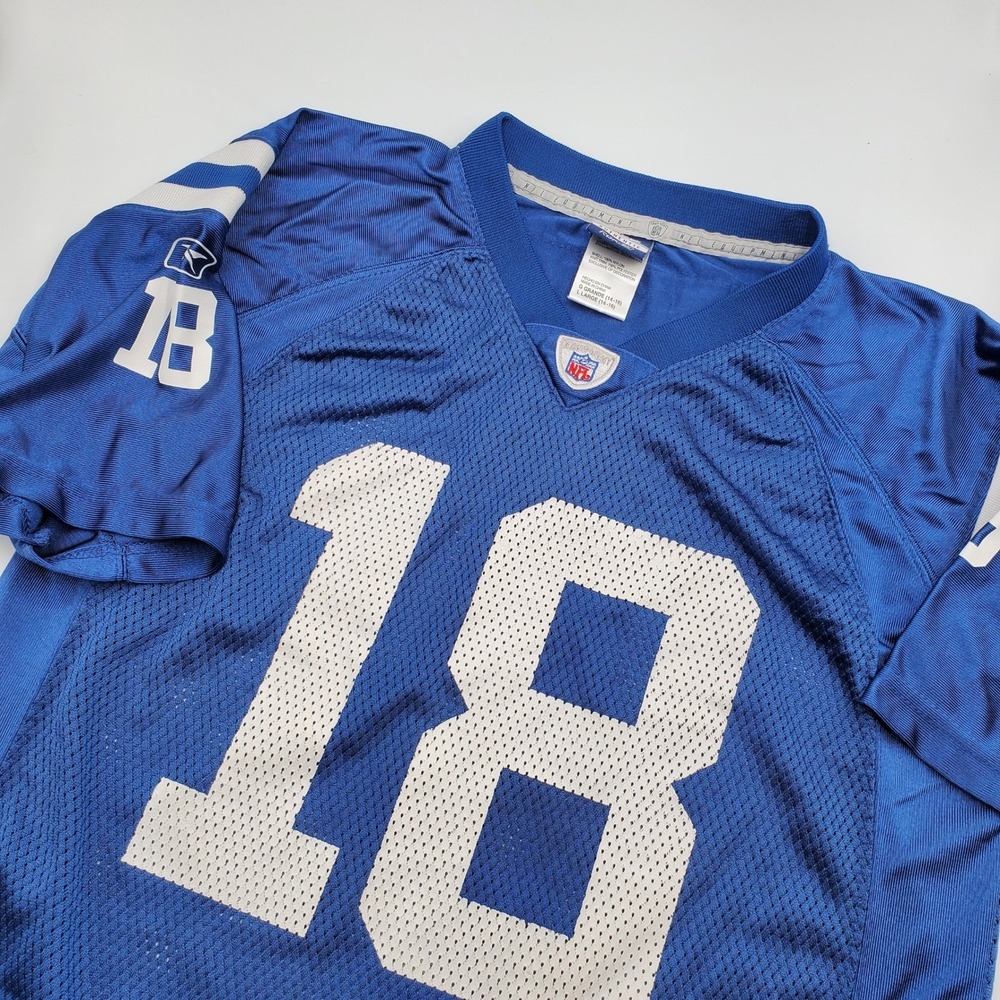 Youth Indianapolis Colts Peyton Manning #18 NFL‎ Equipment Jersey flaw